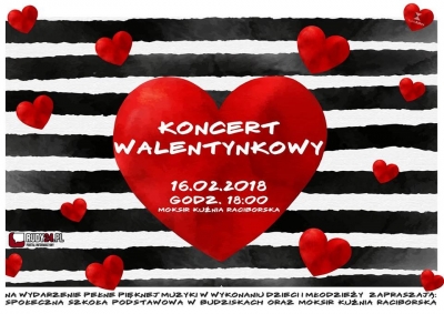 Zapraszamy na Koncert Walentynkowy!